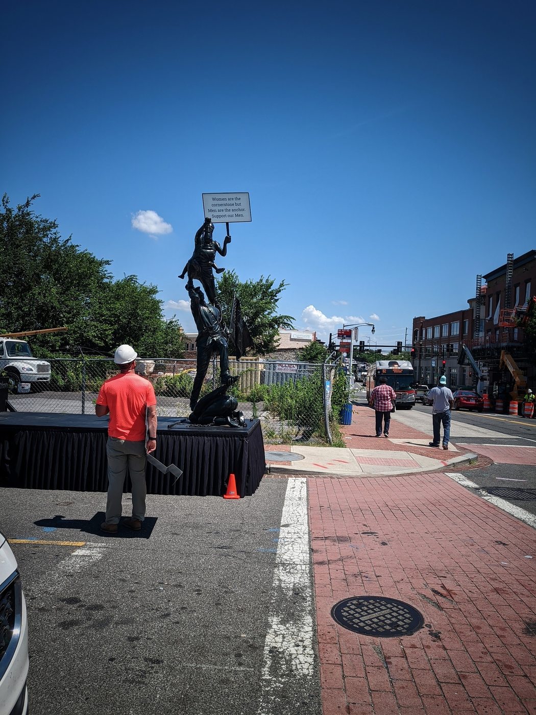 Blank Slate Monument in Anacostia, Washington DC