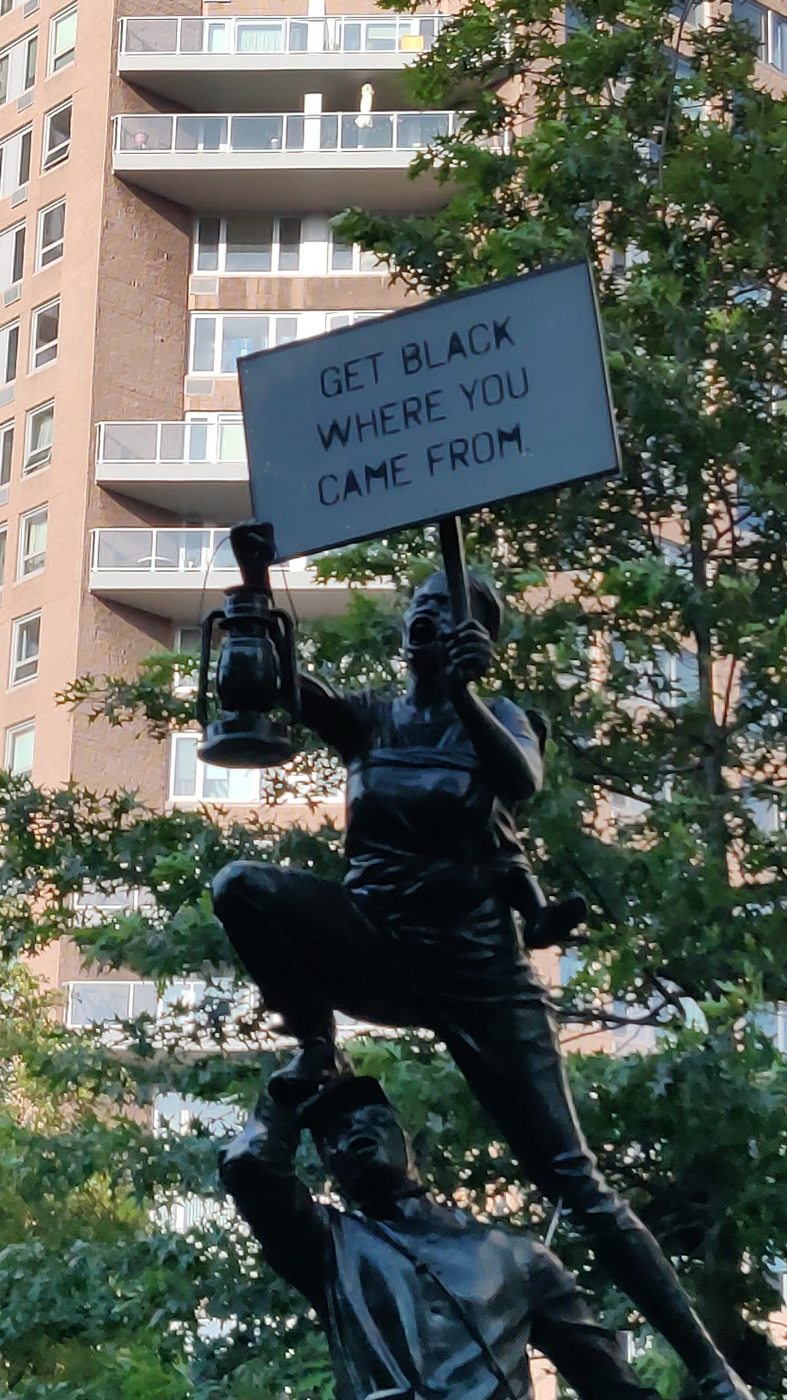The Placard — Get Black Where You Came From, Harlem